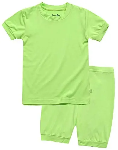 VAENAIT BABY Kids Sleepwear Pajamas Short Soft Cool Summer Viscose Pjs 2pcs Set 