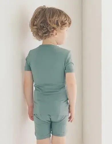 VAENAIT BABY Kids Sleepwear Pajamas Short Soft Cool Summer Viscose Pjs 2pcs Set - 3