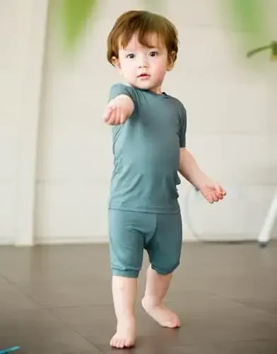 VAENAIT BABY Kids Sleepwear Pajamas Short Soft Cool Summer Viscose Pjs 2pcs Set - 5