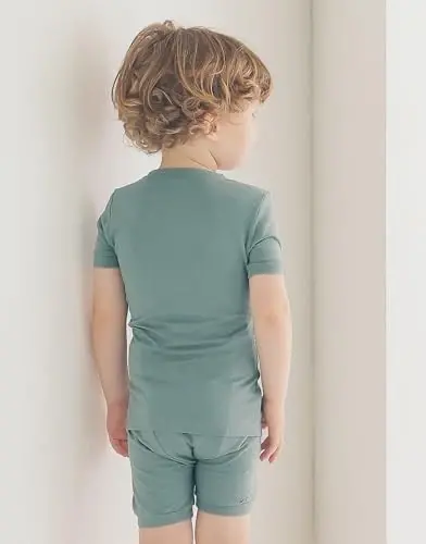 VAENAIT BABY Kids Sleepwear Pajamas Short Soft Cool Summer Viscose Pjs 2pcs Set - 8