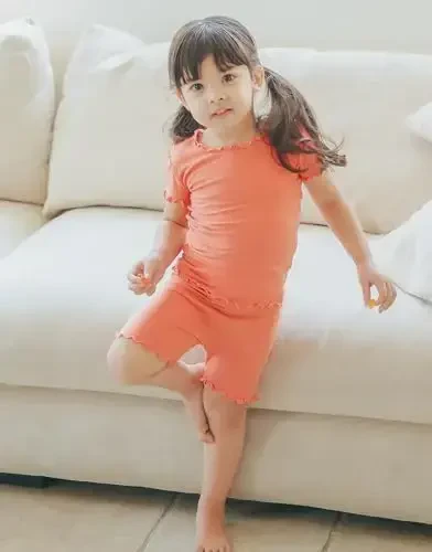 VAENAIT BABY Kids Sleepwear Pajamas Short Soft Cool Summer Viscose Pjs 2pcs Set - MODAZONE (1)