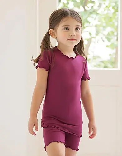 VAENAIT BABY Kids Sleepwear Pajamas Short Soft Cool Summer Viscose Pjs 2pcs Set - 3