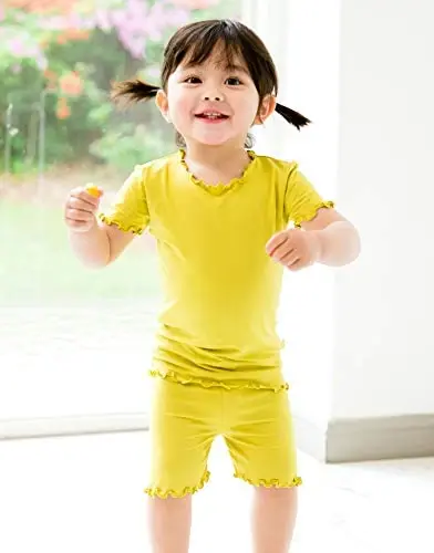 VAENAIT BABY Kids Sleepwear Pajamas Short Soft Cool Summer Viscose Pjs 2pcs Set - 9