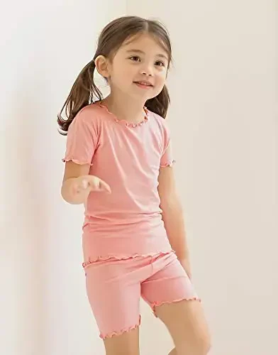 VAENAIT BABY Kids Sleepwear Pajamas Short Soft Cool Summer Viscose Pjs 2pcs Set - 3