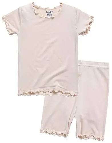 VAENAIT BABY Kids Sleepwear Pajamas Short Soft Cool Summer Viscose Pjs 2pcs Set 