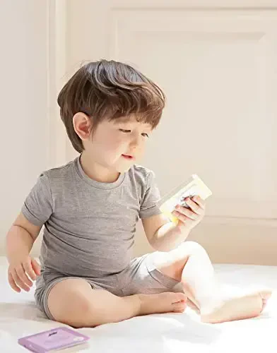 VAENAIT BABY Kids Sleepwear Pajamas Short Soft Cool Summer Viscose Pjs 2pcs Set - 3