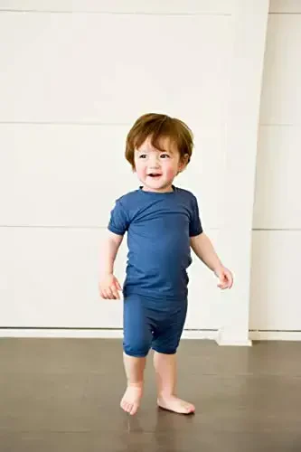 VAENAIT BABY Kids Sleepwear Pajamas Short Soft Cool Summer Viscose Pjs 2pcs Set - 9