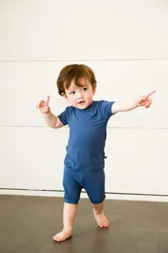 VAENAIT BABY Kids Sleepwear Pajamas Short Soft Cool Summer Viscose Pjs 2pcs Set - MODAZONE (1)