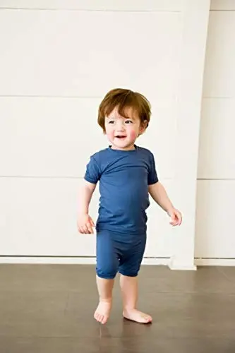 VAENAIT BABY Kids Sleepwear Pajamas Short Soft Cool Summer Viscose Pjs 2pcs Set - 14