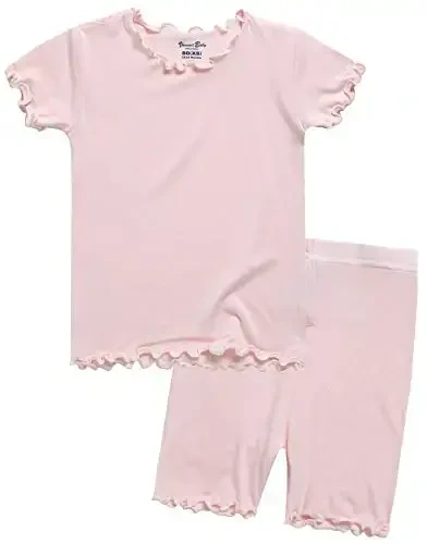 VAENAIT BABY Kids Sleepwear Pajamas Short Soft Cool Summer Viscose Pjs 2pcs Set - 1
