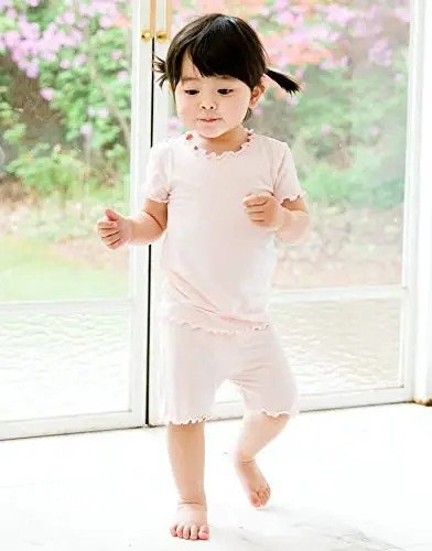 VAENAIT BABY Kids Sleepwear Pajamas Short Soft Cool Summer Viscose Pjs 2pcs Set - 7