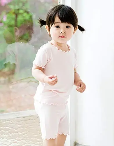 VAENAIT BABY Kids Sleepwear Pajamas Short Soft Cool Summer Viscose Pjs 2pcs Set - 4