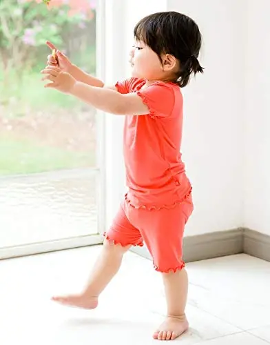 VAENAIT BABY Kids Sleepwear Pajamas Short Soft Cool Summer Viscose Pjs 2pcs Set - 3
