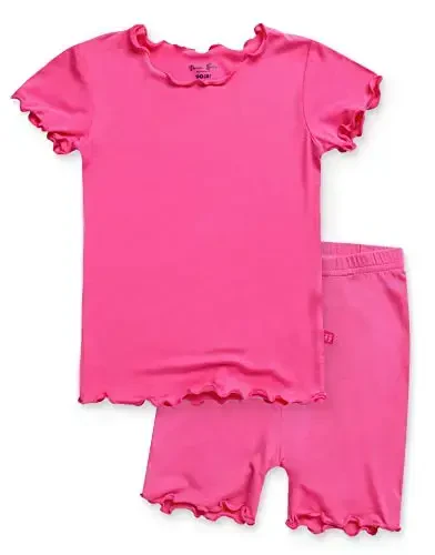 VAENAIT BABY Kids Sleepwear Pajamas Short Soft Cool Summer Viscose Pjs 2pcs Set - 1
