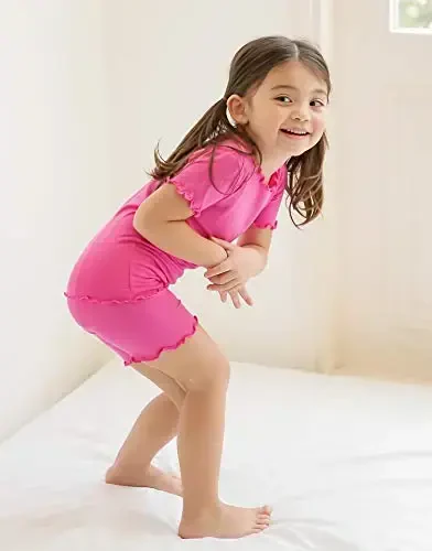 VAENAIT BABY Kids Sleepwear Pajamas Short Soft Cool Summer Viscose Pjs 2pcs Set - 3