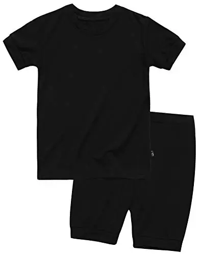 VAENAIT BABY Kids Sleepwear Pajamas Short Soft Cool Summer Viscose Pjs 2pcs Set 