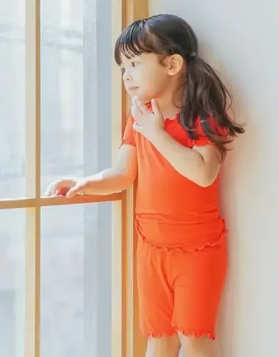 VAENAIT BABY Kids Sleepwear Pajamas Short Soft Cool Summer Viscose Pjs 2pcs Set - 4