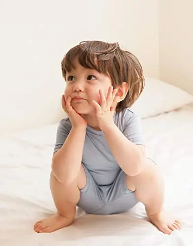VAENAIT BABY Kids Sleepwear Pajamas Short Soft Cool Summer Viscose Pjs 2pcs Set - 10