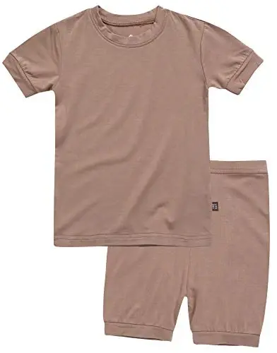 VAENAIT BABY Kids Sleepwear Pajamas Short Soft Cool Summer Viscose Pjs 2pcs Set - 6