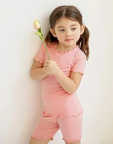 VAENAIT BABY Kids Sleepwear Pajamas Short Soft Cool Summer Viscose Pjs 2pcs Set - 8
