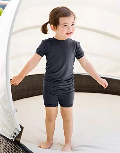 VAENAIT BABY Kids Sleepwear Pajamas Short Soft Cool Summer Viscose Pjs 2pcs Set - 3