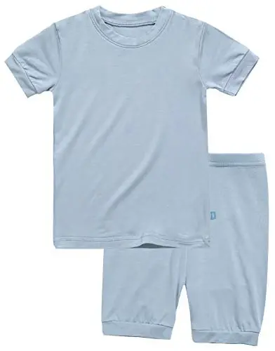 VAENAIT BABY Kids Sleepwear Pajamas Short Soft Cool Summer Viscose Pjs 2pcs Set 