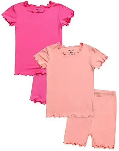 VAENAIT BABY Kids Sleepwear Pajamas Short Soft Cool Summer Viscose Pjs 2pcs Set - MODAZONE