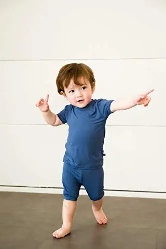 VAENAIT BABY Kids Sleepwear Pajamas Short Soft Cool Summer Viscose Pjs 2pcs Set - MODAZONE (1)