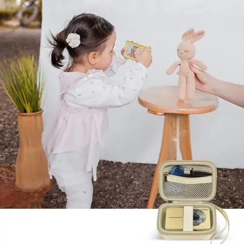 VAHOIALD FHD 1080P Digital Camera/for CAMKORY Digital Point and Shoot/for Kodak PIXPRO FZ45-BK 16MP Vlogging/for IWEUKJLO/for Nsoela, SD karta uchun ushlagich bilan mos keladi (och jigarrang) - 7