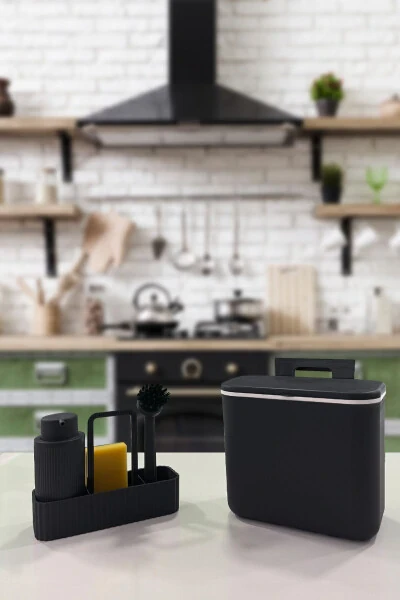 Vailo 2-Piece Dish Set and 8 Litre Countertop - BİLTAŞ PLASTİK