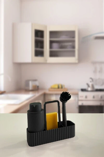 Vailo 2-Piece Dish Set and 8 Litre Countertop - BİLTAŞ PLASTİK (1)