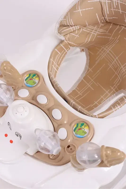 Vak Vak Stoperli Musiqali Yuradigan Qo'llab-quvvatlash Jigarrang-Jigarrang - 7