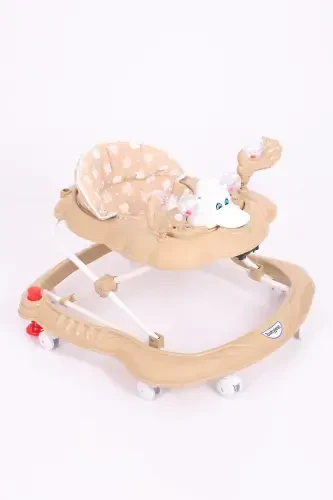 Vak Vak Stoppered Musical Walker Full Brown-Full Brown - 1