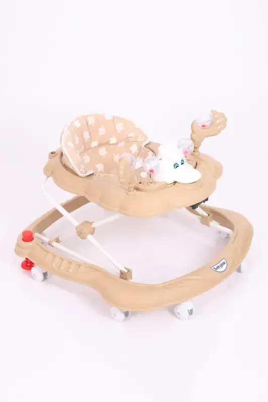 Vak Vak Stoppered Musical Walker Full Brown-Full Brown - 1