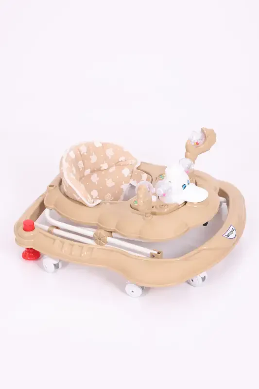 Vak Vak Stoppered Musical Walker Full Brown-Full Brown - 2