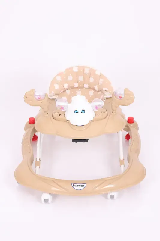 Vak Vak Stoppered Musical Walker Full Brown-Full Brown - 3