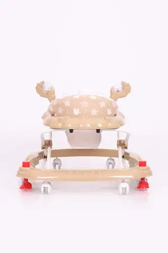 Vak Vak Stoppered Musical Walker Full Brown-Full Brown - 5