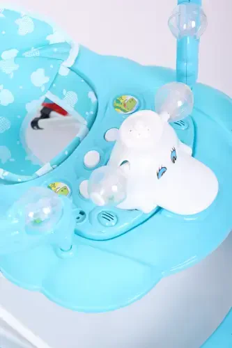 Vak Vak Stoppered Musical Walker-Full Turquoise - 6