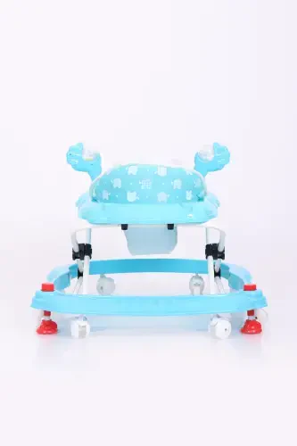 Vak Vak Stoppered Musical Walker-Full Turquoise - 7