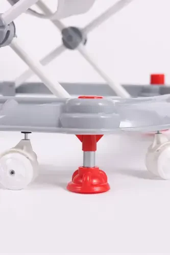 Vak Vak Stoppered Musical Walker Grey - 6