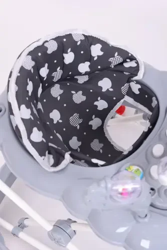 Вак Вак Ходунки с Музыкой и Стопорами - Полностью Серые - 2