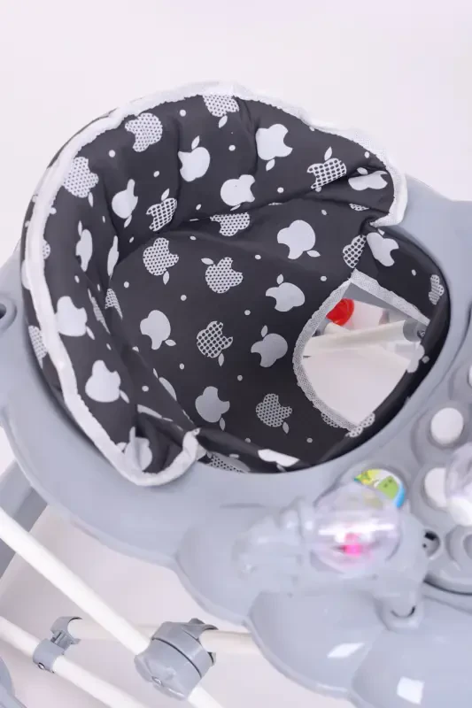 Вак Вак Ходунки с Музыкой и Стопорами - Полностью Серые - 2