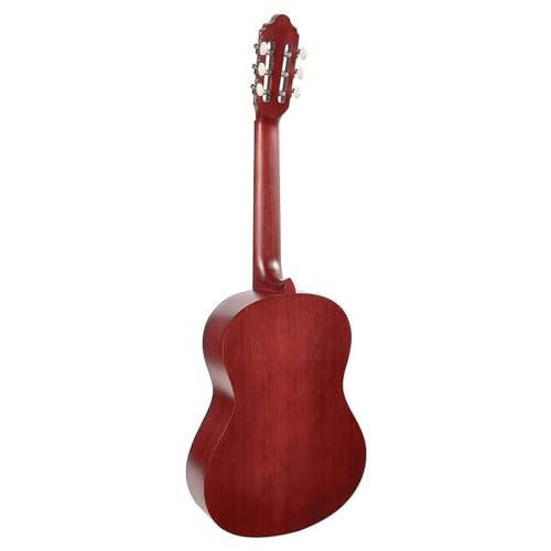 Valencia 6 String Classical Guitar, Right, Transparent Wine (VC204TWR) - 6