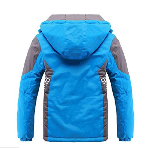 ValentinA Latest Boys Thicken Fleece Hooded Jacket Warm Quilted Coat Outdoor Cool Cute Fashion for Winter Autumn Spring - 3