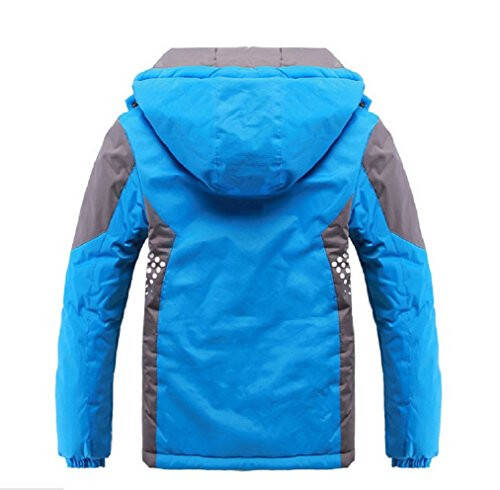 ValentinA Latest Boys Thicken Fleece Hooded Jacket Warm Quilted Coat Outdoor Cool Cute Fashion for Winter Autumn Spring - 3