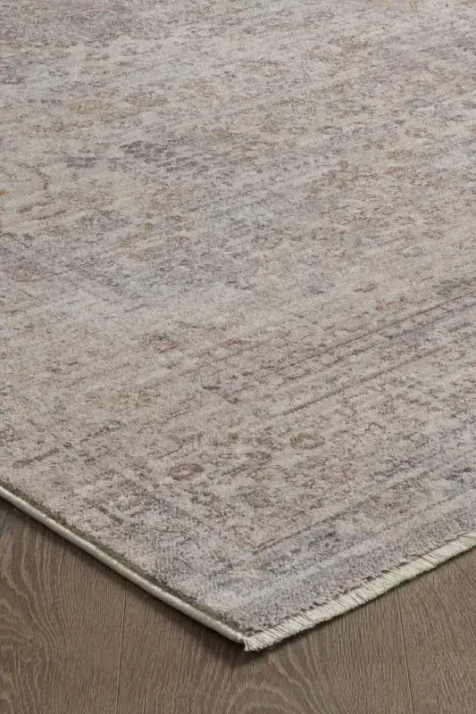 Valeria 100% Polyester Vintage Modern Woven Living Room Rug - 5