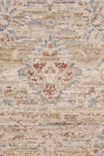 Valeria %100 Polyester Vintaj Zamonaviy Toʻqilgan Mehmonxona va Mehmonxona Xonasi Gilami - Bej - VENUCCI HOME & LIVING (1)