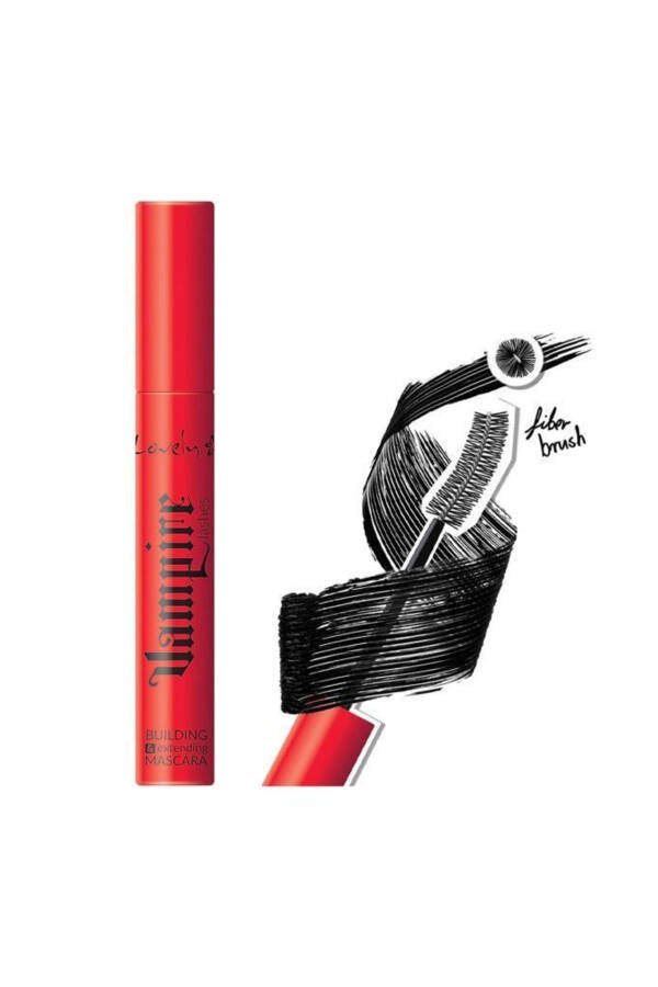 Vampire Lashes Black Mascara Eyebrow Brush - 4