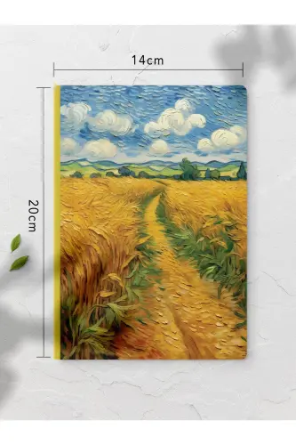 Van Gogh Daftar to‘plami - San'at mavzusi - 4 dona - 14cm*20cm - 64 sahifa - Chizg‘isiz - Van Gogh - 4