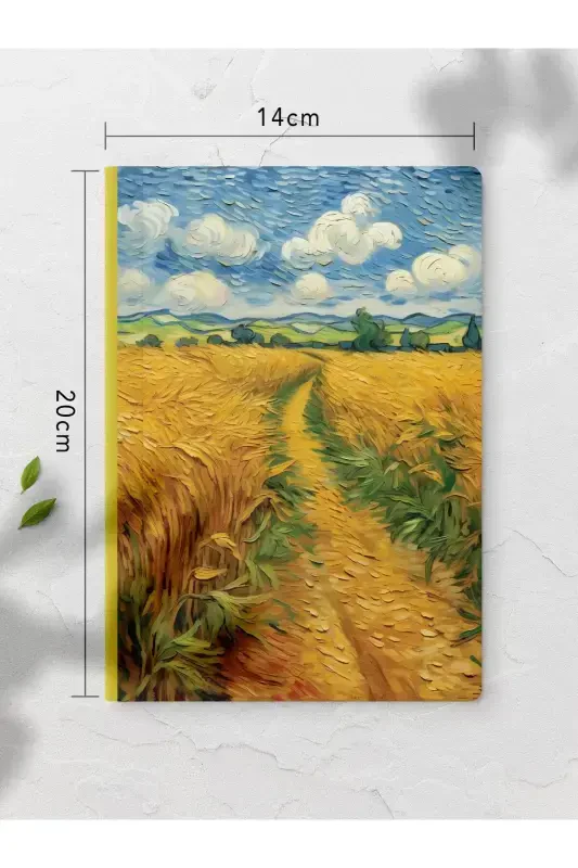 Van Gogh Defter Seti - Sanat Temalı - 4 Adet - 14cm*20cm - 64 Sayfa - Çizgisiz-Van Gogh - 4